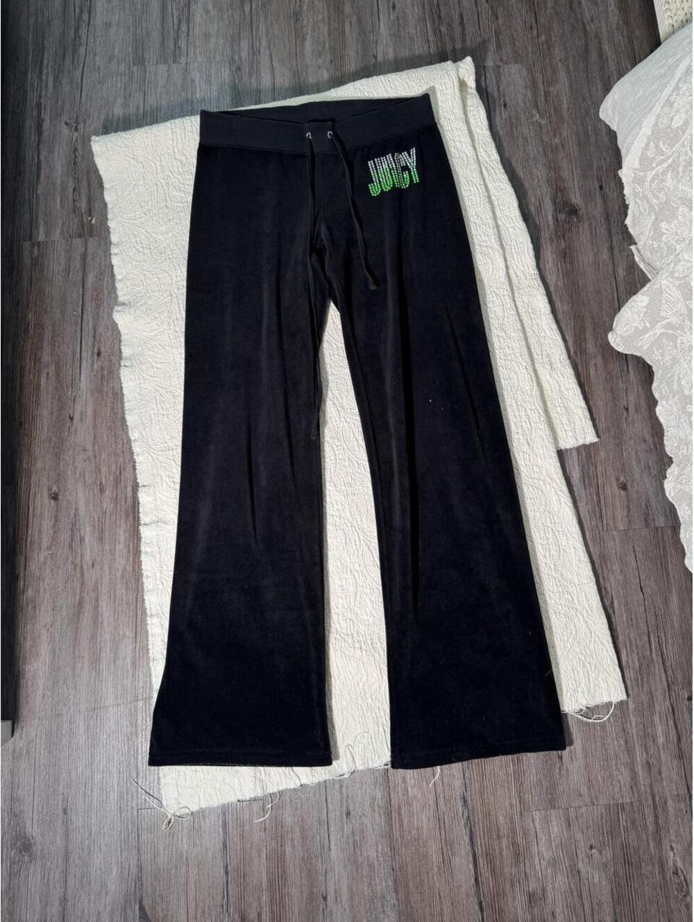 Juicy Couture Women's Black and Grey Joggers-tracksuit